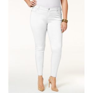 Celebrity Pink Trendy Plus Size Colored Wash Skinny Jeans
